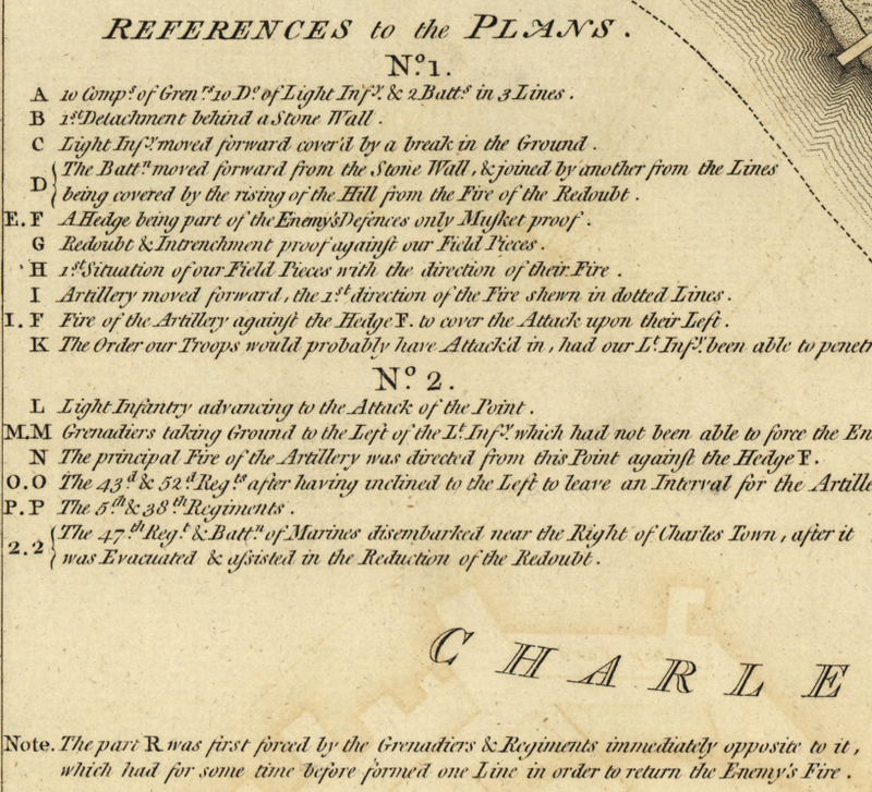 Battle Archives Map Bunker Hill, Massachusetts #2