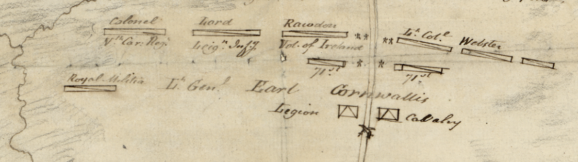 Battle Archives Map Camden, South Carolina