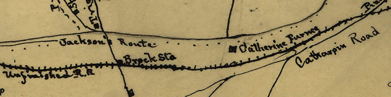 Battle Archives Map Chancellorsville #1
