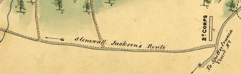 Battle Archives Map Chancellorsville #2