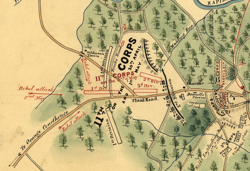 Battle Archives Map Chancellorsville #2