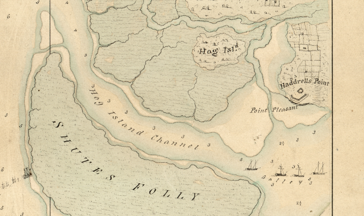 Battle Archives Map Charles Town, South Carolina #2