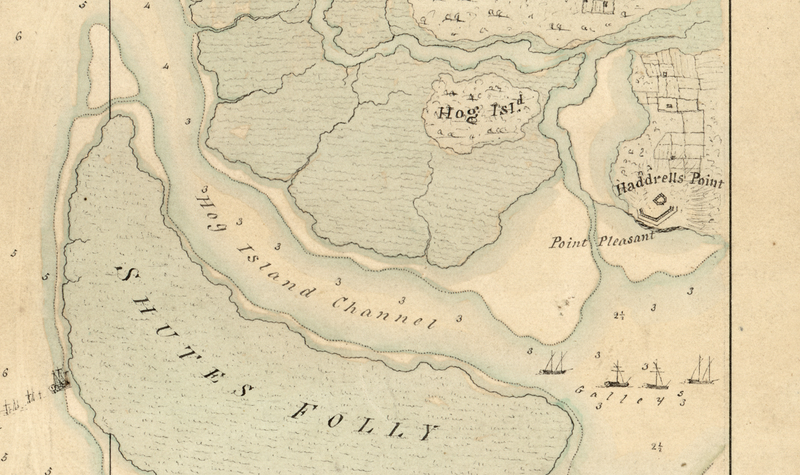 Battle Archives Map Charles Town, South Carolina #2