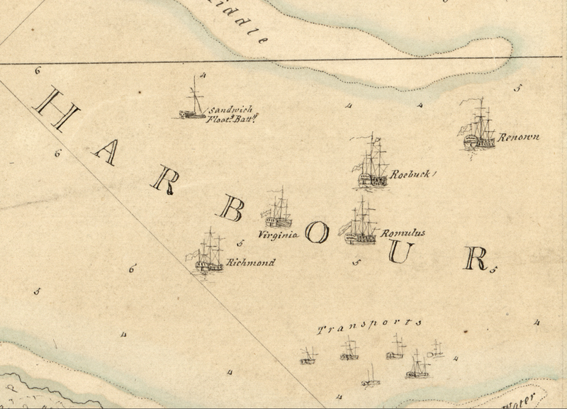 Battle Archives Map Charles Town, South Carolina #2