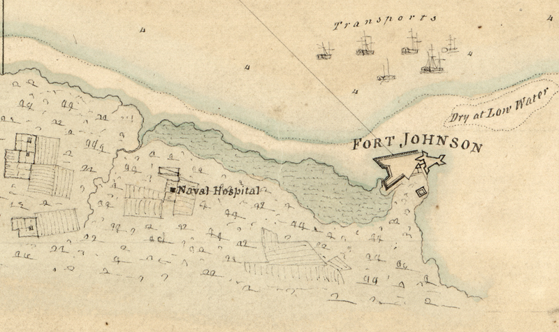 Battle Archives Map Charles Town, South Carolina #2