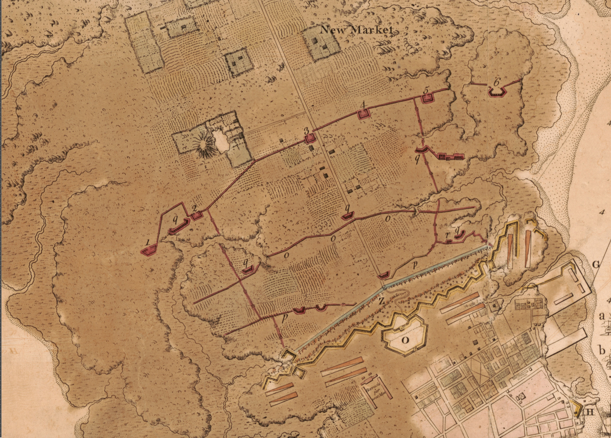 Battle Archives Map Charles Town, South Carolina #3