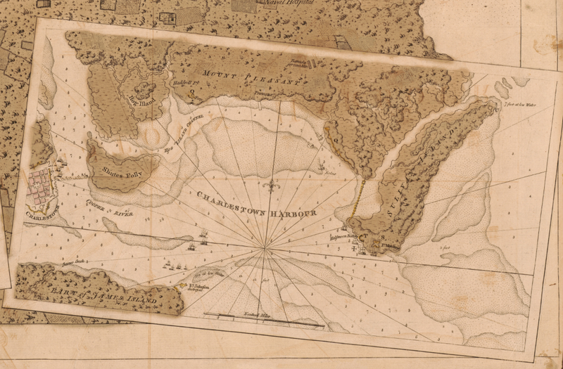 Battle Archives Map Charles Town, South Carolina #3