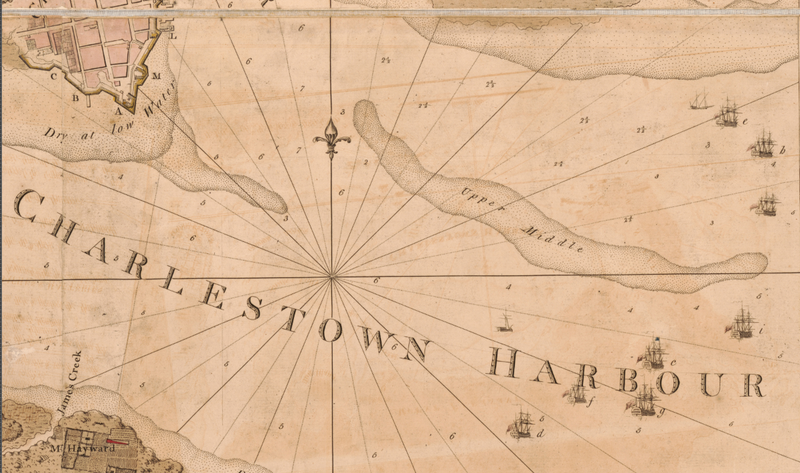 Battle Archives Map Charles Town, South Carolina #3