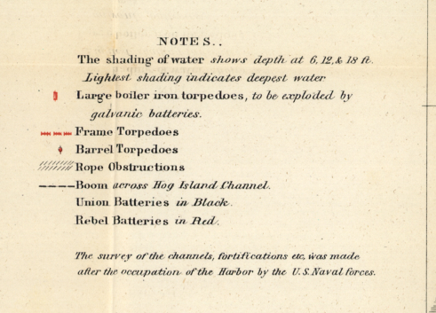 Battle Archives Map Charleston, South Carolina #1