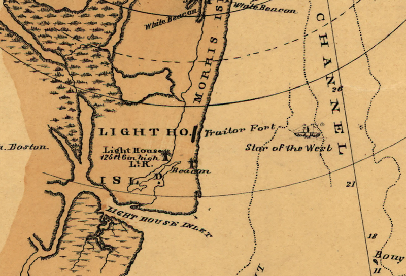 Battle Archives Map Charleston, South Carolina #3