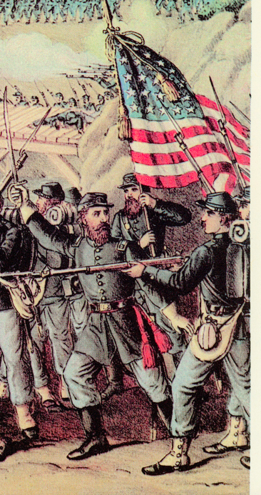 Battle Archives Map Chattanooga, Tennessee #1 (Missionary Ridge)