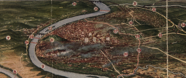 Battle Archives Map Chattanooga, Tennessee #2 (Campaign)