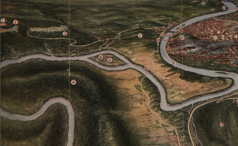 Battle Archives Map Chattanooga, Tennessee #2 (Campaign)