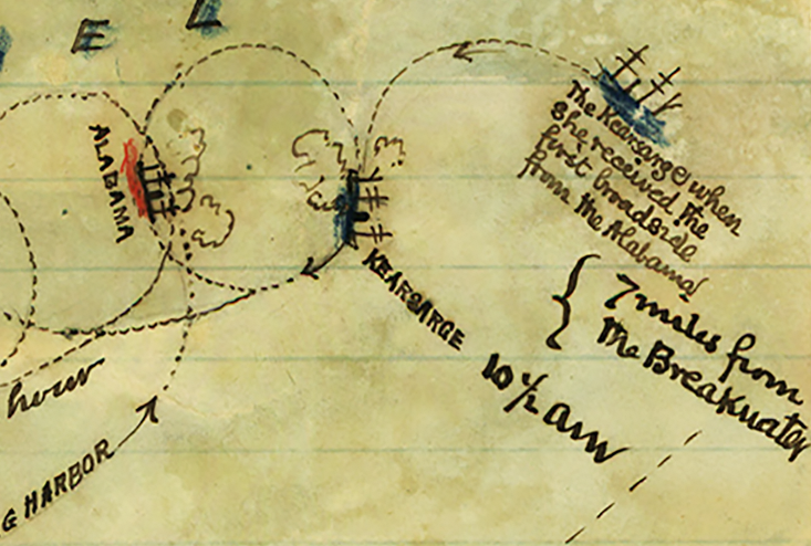 Battle Archives Map Cherbourg, France