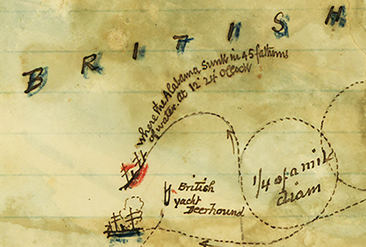 Battle Archives Map Cherbourg, France