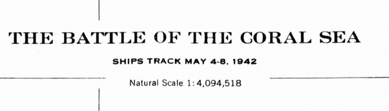 Battle Archives Map Coral Sea