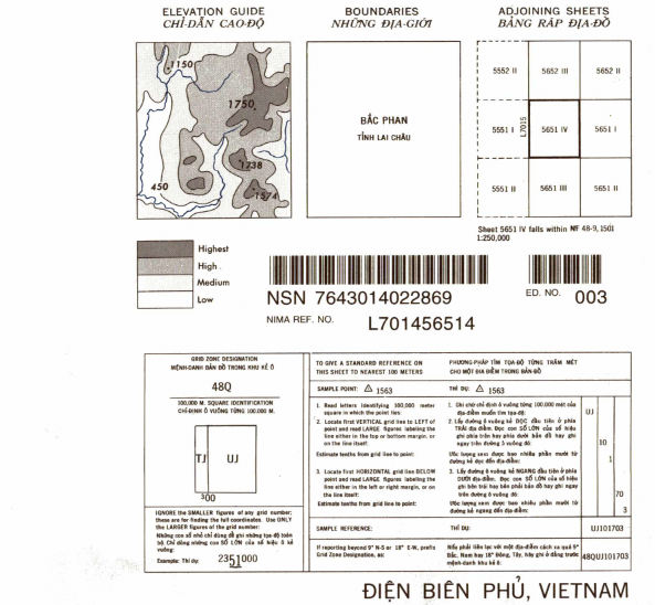 Battle Archives Map Dien Bien Phu