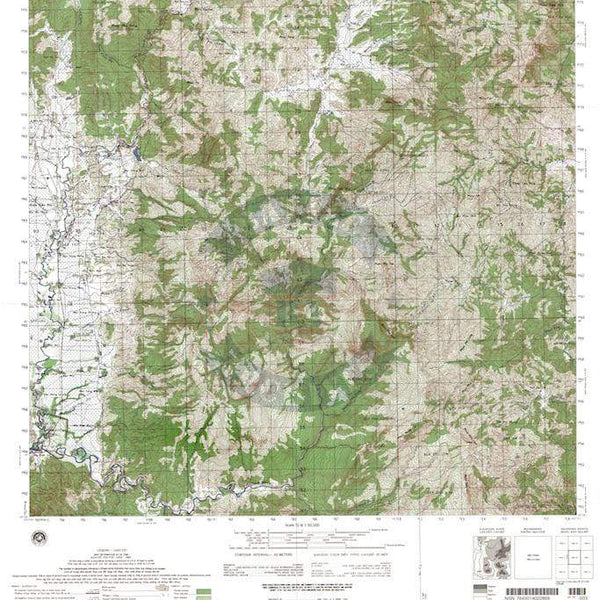 Dien Bien Phu, Vietnam Topographical Map – Battle Archives