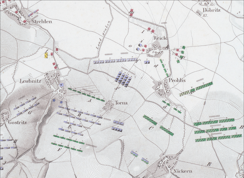 Dresden 1813 Battle Map
