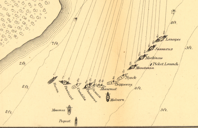 Battle Archives Map Fort Anderson, North Carolina