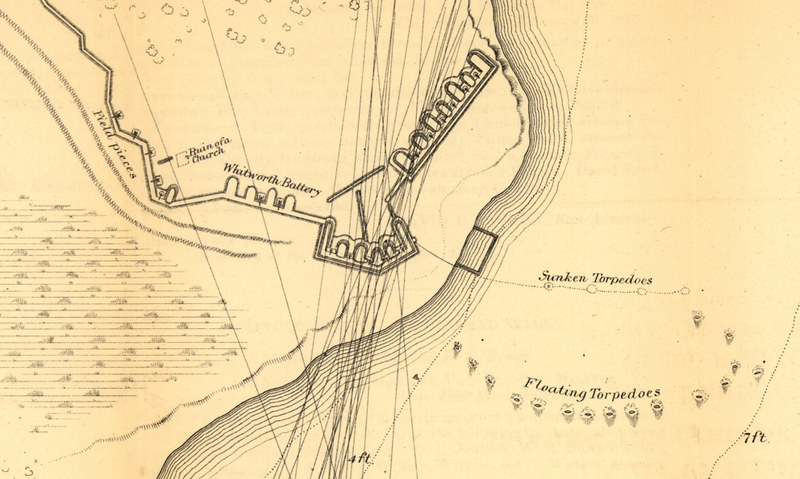 Battle Archives Map Fort Anderson, North Carolina