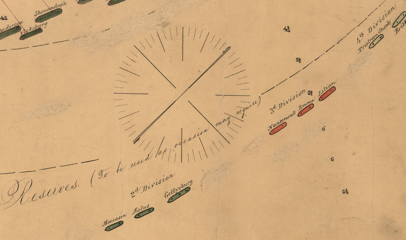 Battle Archives Map Fort Fisher, North Carolina #2
