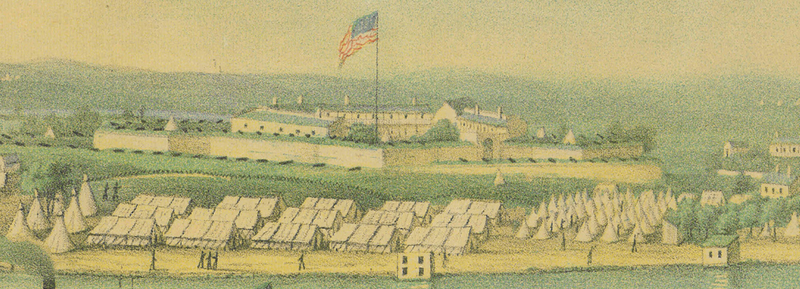 Battle Archives Map Fort McHenry, Maryland