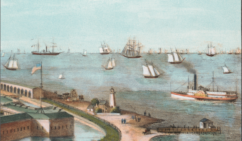 Battle Archives Map Fortress Monroe, Virginia #1