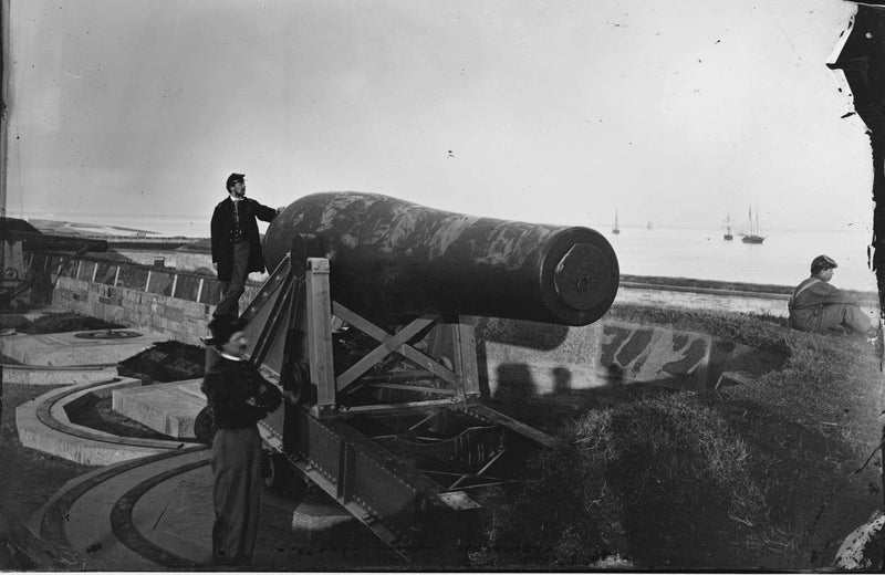 Battle Archives Map Fortress Monroe, Virginia #2