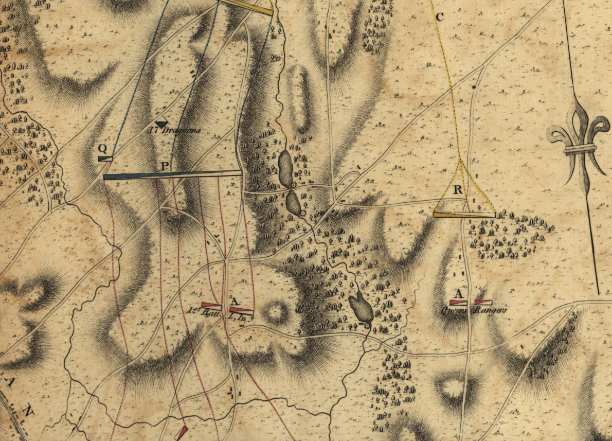 Battle Archives Map Germantown, Pennsylvania