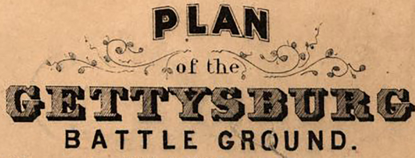 Battle Archives Map Gettysburg #4