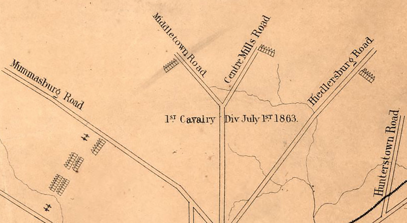 Battle Archives Map Gettysburg #4