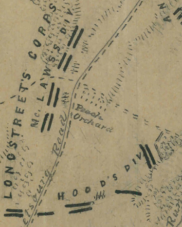 Battle Archives Map Gettysburg #5