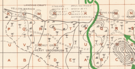 Battle Archives Map Guadalcanal #1
