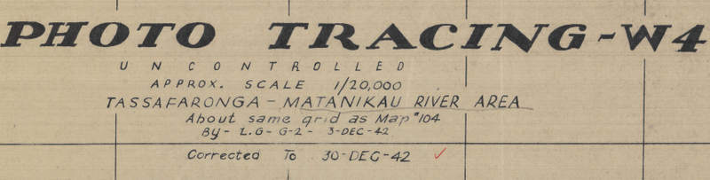 Battle Archives Map Guadalcanal #4