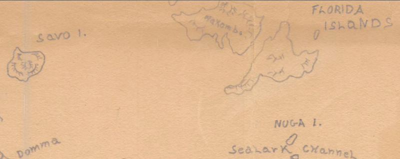 Battle Archives Map Guadalcanal #6