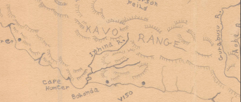 Battle Archives Map Guadalcanal #6
