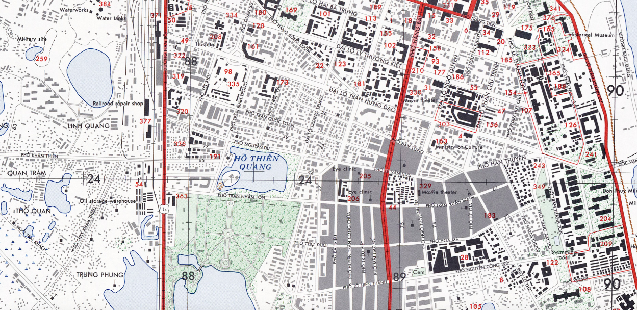 Battle Archives Map Hanoi