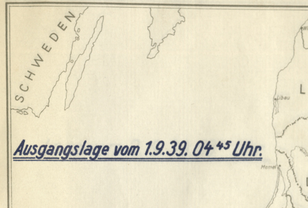 Battle Archives Map Invasion of Poland
