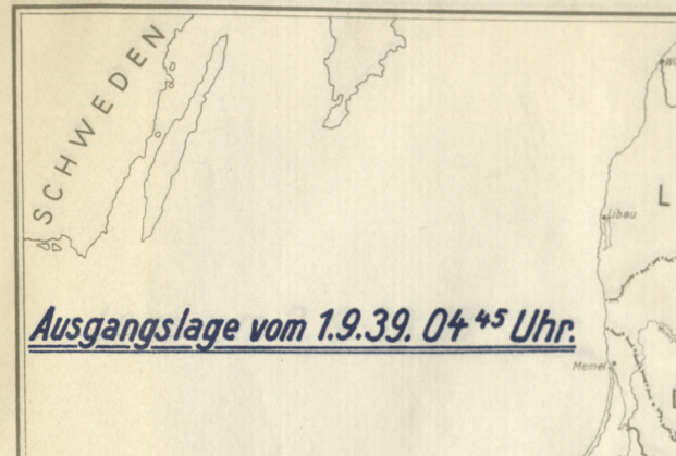 Battle Archives Map Invasion of Poland