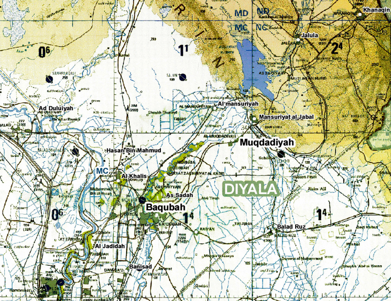 Battle Archives Map Iraq #2