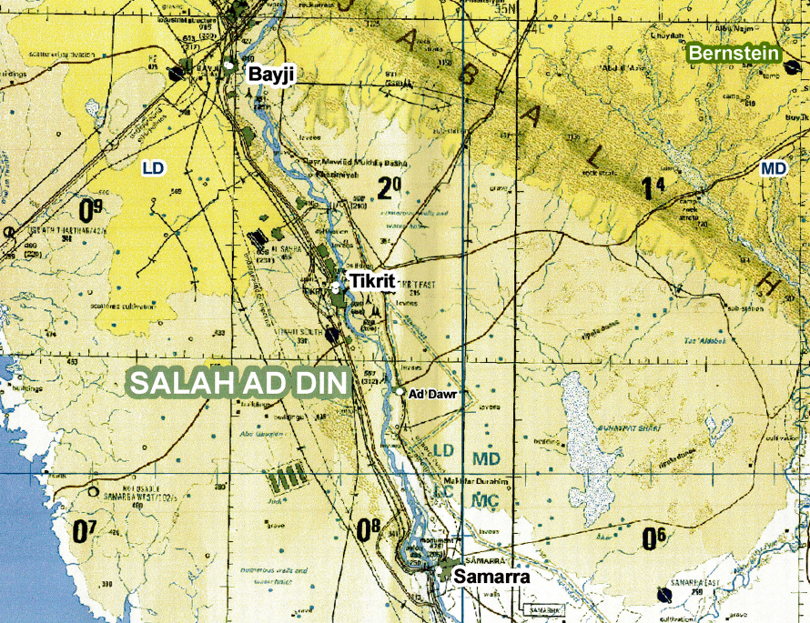 Battle Archives Map Iraq #2