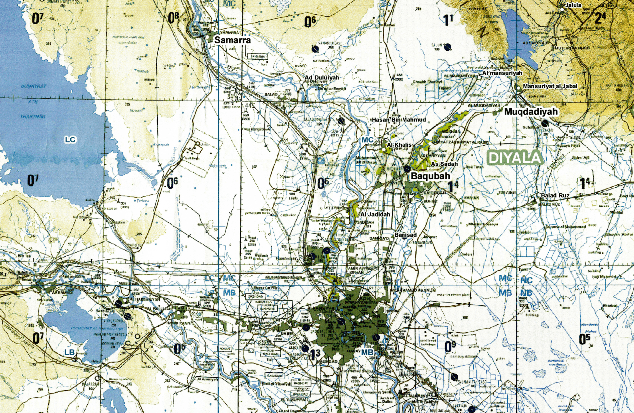 Battle Archives Map Iraq #2