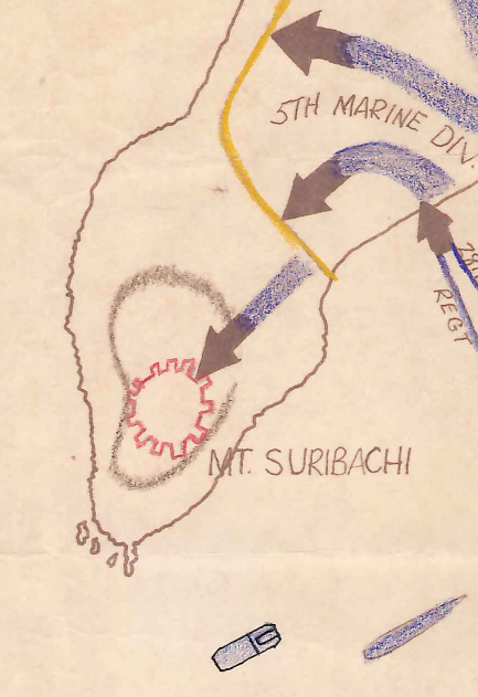 Battle Archives Map Iwo Jima #2
