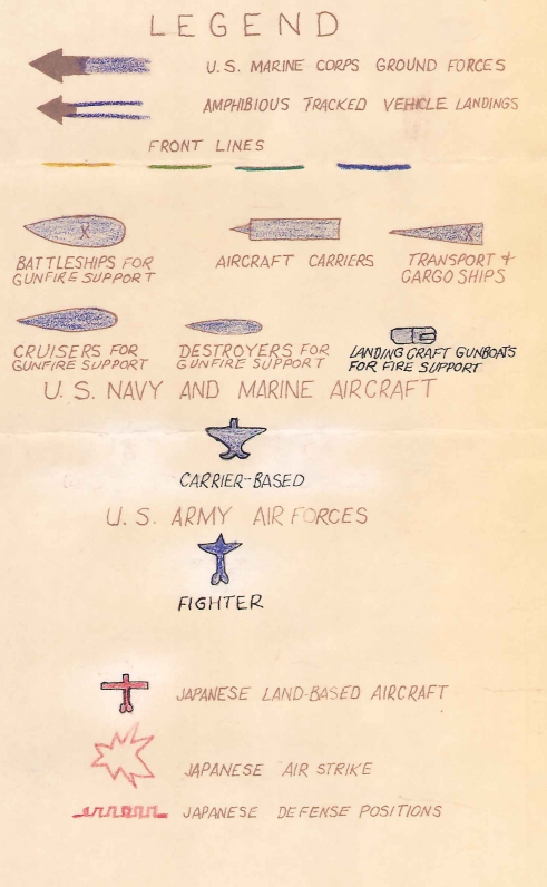 Battle Archives Map Iwo Jima #2
