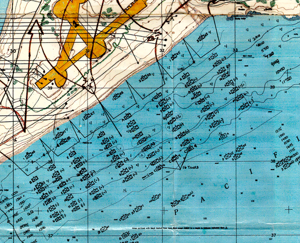 Battle Archives Map Iwo Jima Battle Map With Detailed Descriptions and Order of Battle