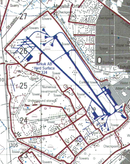 Battle Archives Map Kirkuk, Iraq