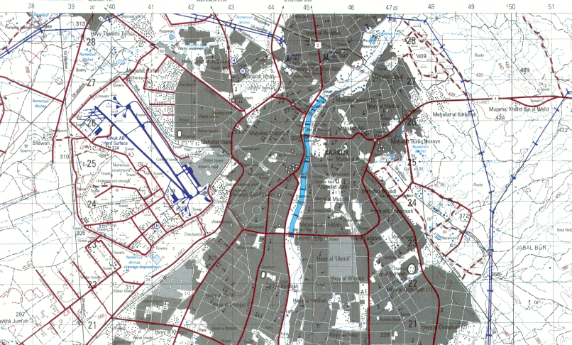 Battle Archives Map Kirkuk, Iraq