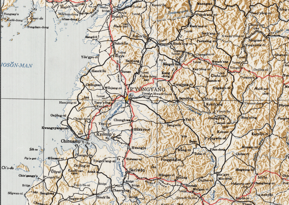 Battle Archives Map Korean Peninsula #1