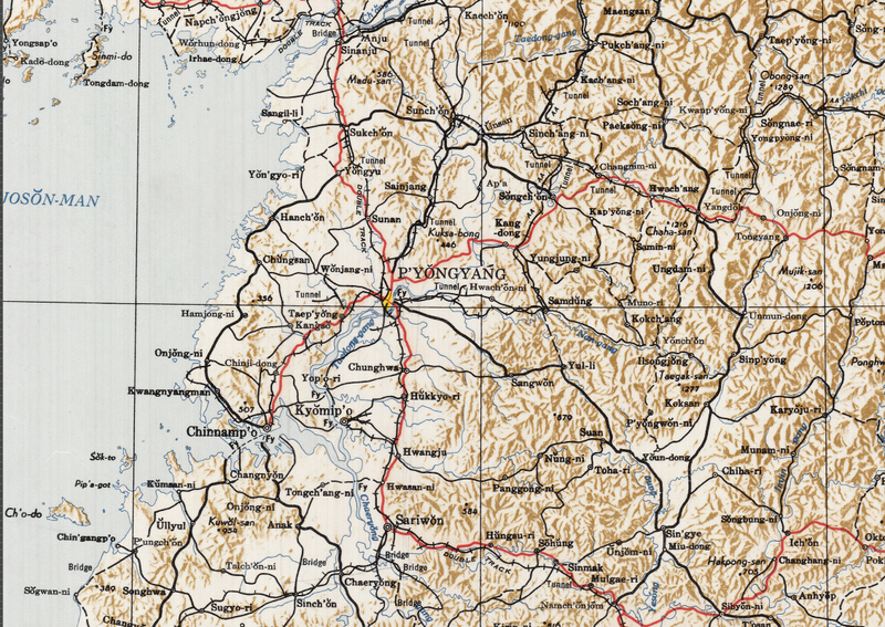 Battle Archives Map Korean Peninsula #1